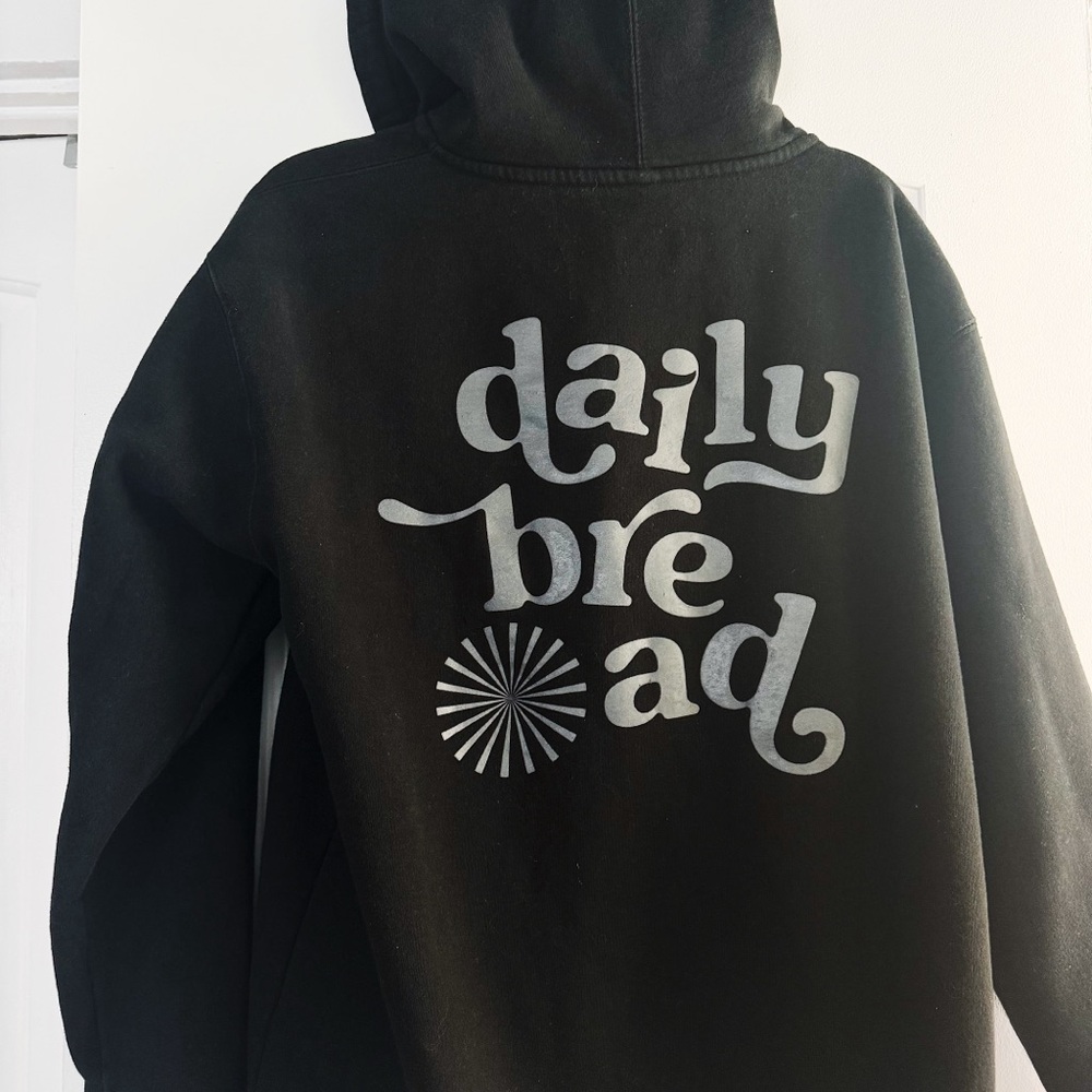 Daily Bread Music Black Zip Up Hoodie - Picture 3 of 7